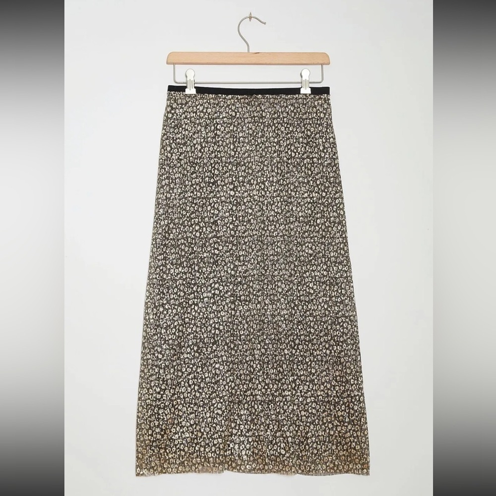 MAEVE Anina Shimmer Midi Skirt